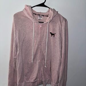 PINK Victoria's Secret Blush Zip-Up Hoodie